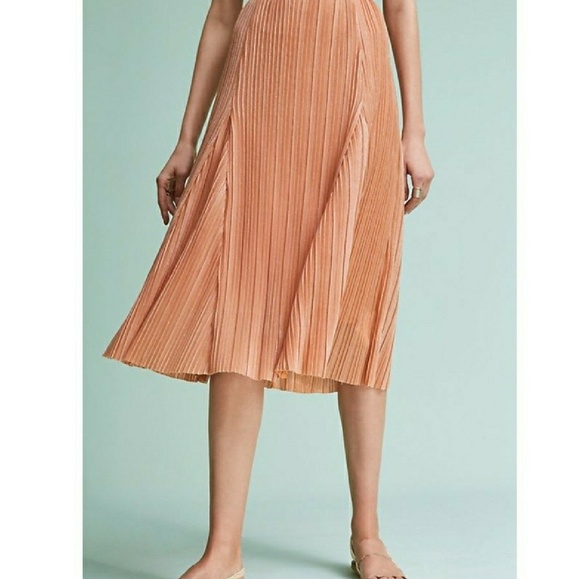 Anthropologie Dresses & Skirts - Anthropolgie Maeve Accordion Pleaded Skirt